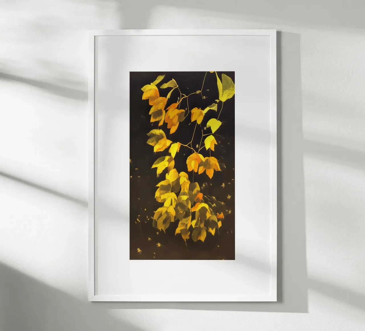 Foglie d'autunno_1 poster da Impressionismus by LK