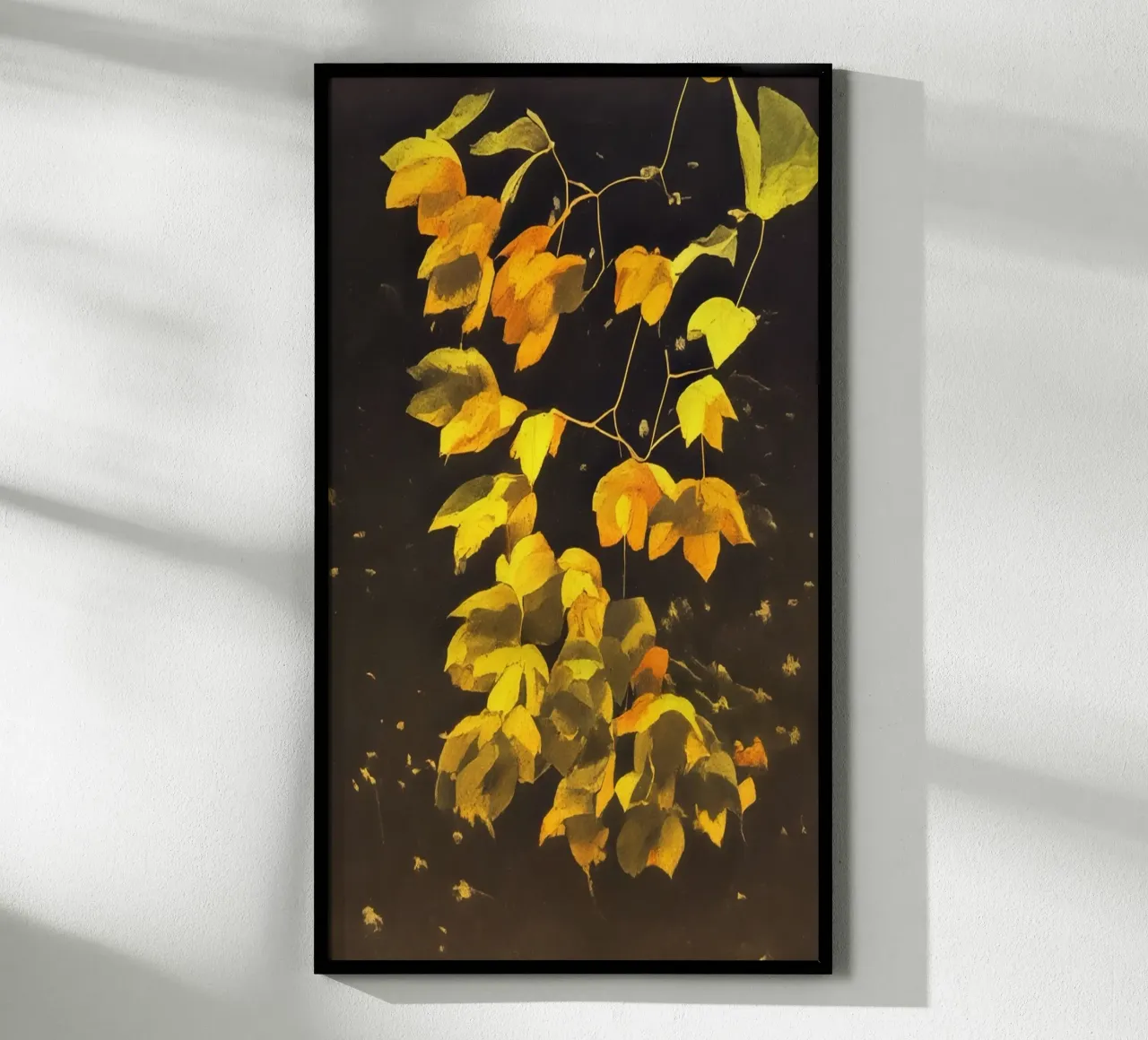 Foglie d'autunno_1 poster da Impressionismus by LK