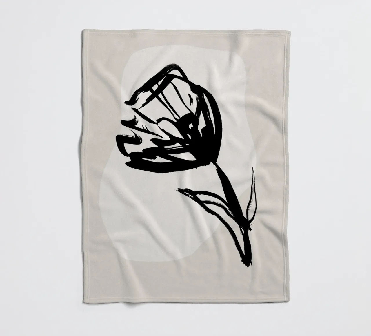 Delicate Line No 38 coperta in pile da treechild
