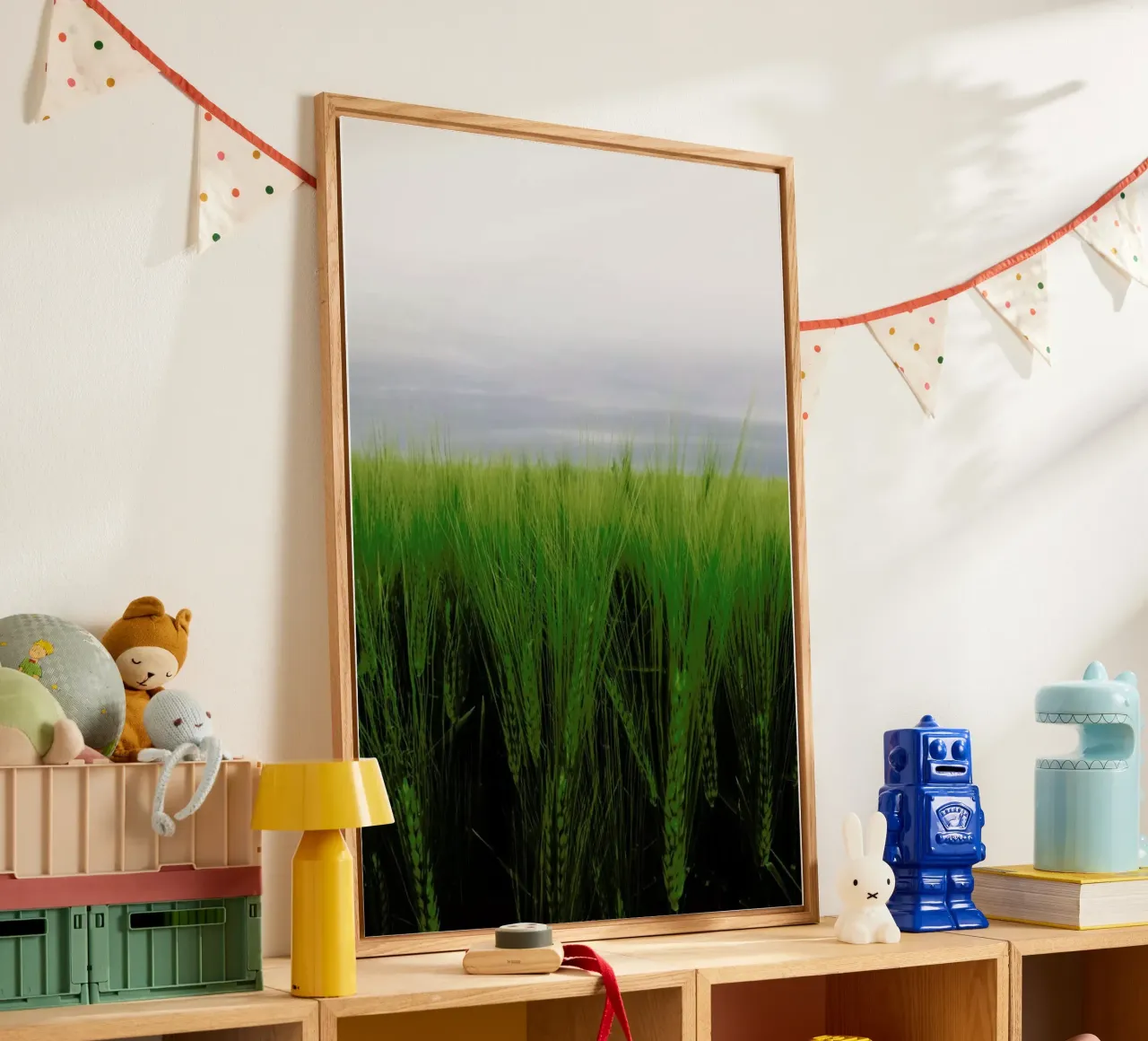 Kornfeld Acryl-Glas von Amy & Kurt