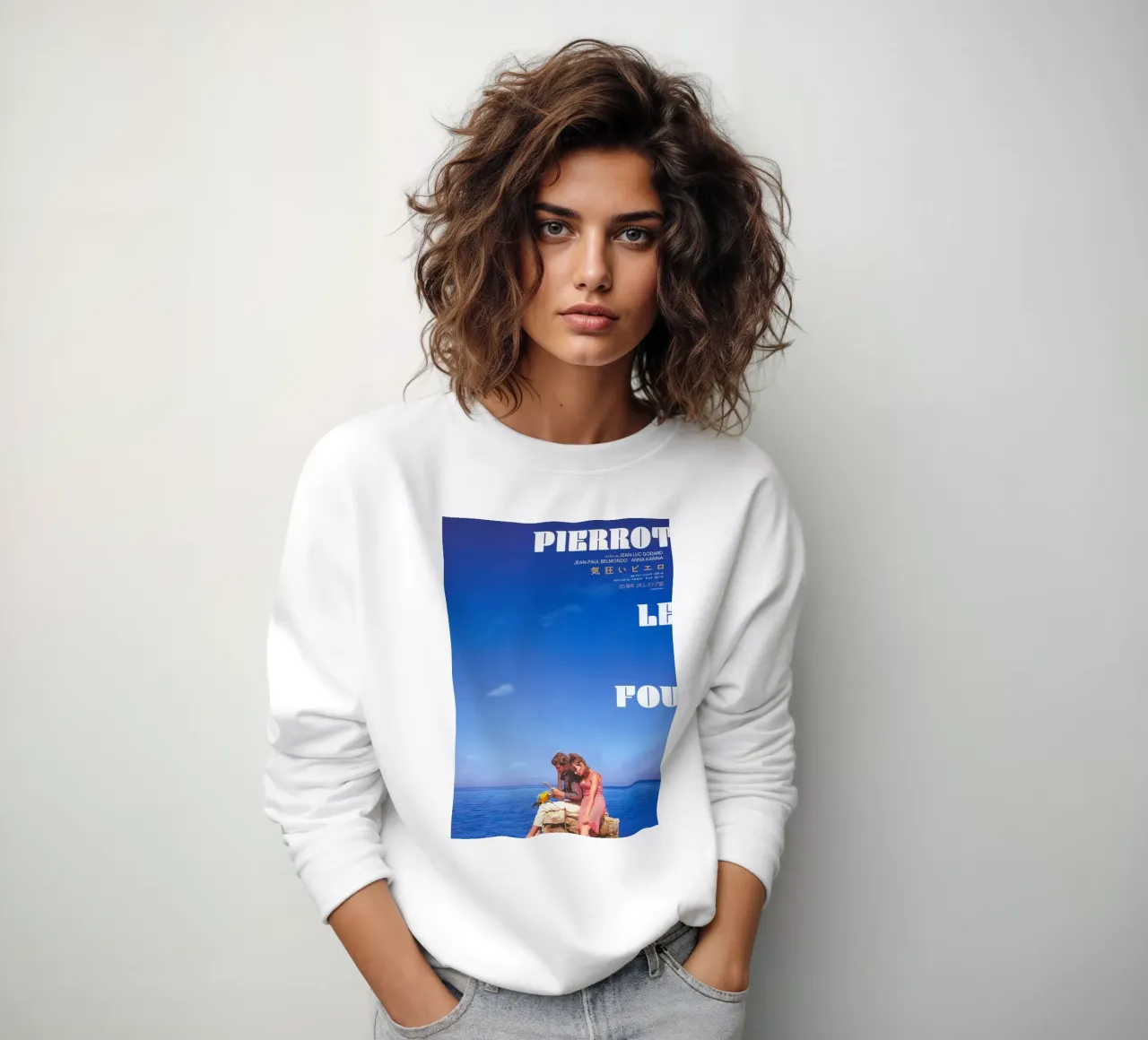 Pierrot le Fou felpa da Attaboy Dsgn