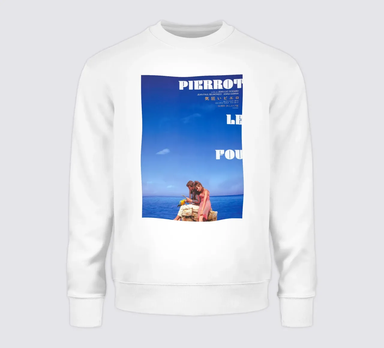 Pierrot le Fou felpa da Attaboy Dsgn