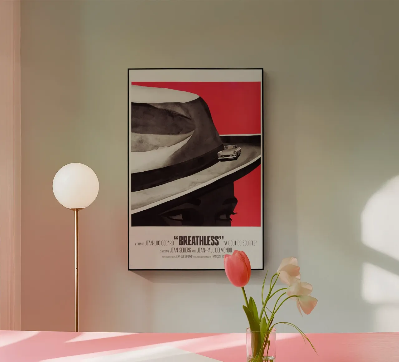 Breathless Movie (A bout de souffle) plexiglass da Attaboy Dsgn