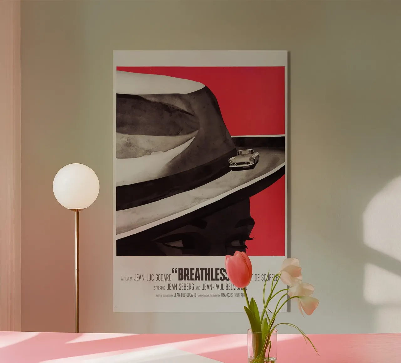 Breathless Movie (A bout de souffle) plexiglass da Attaboy Dsgn