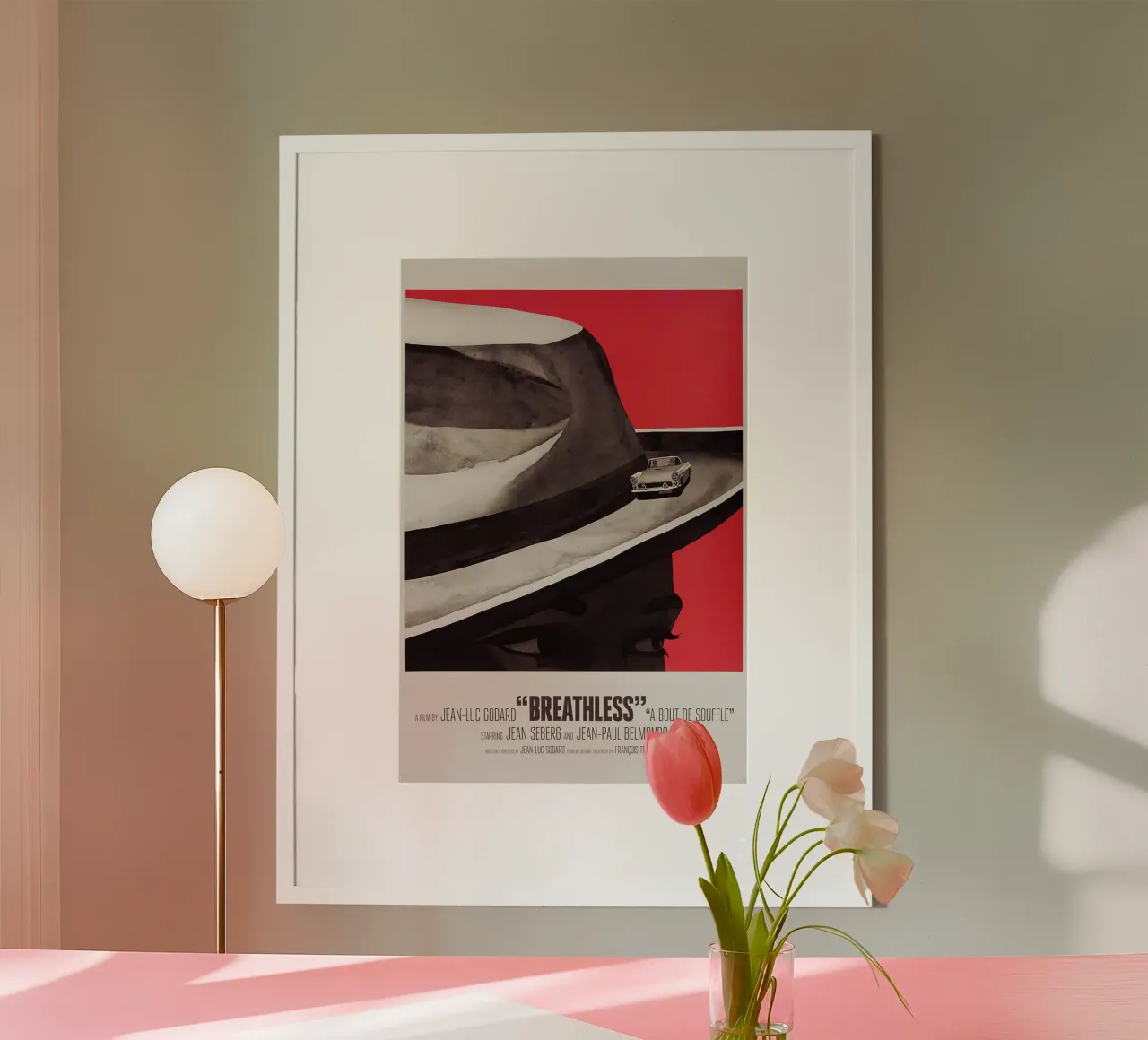 Breathless Movie (A bout de souffle) poster da Attaboy Dsgn