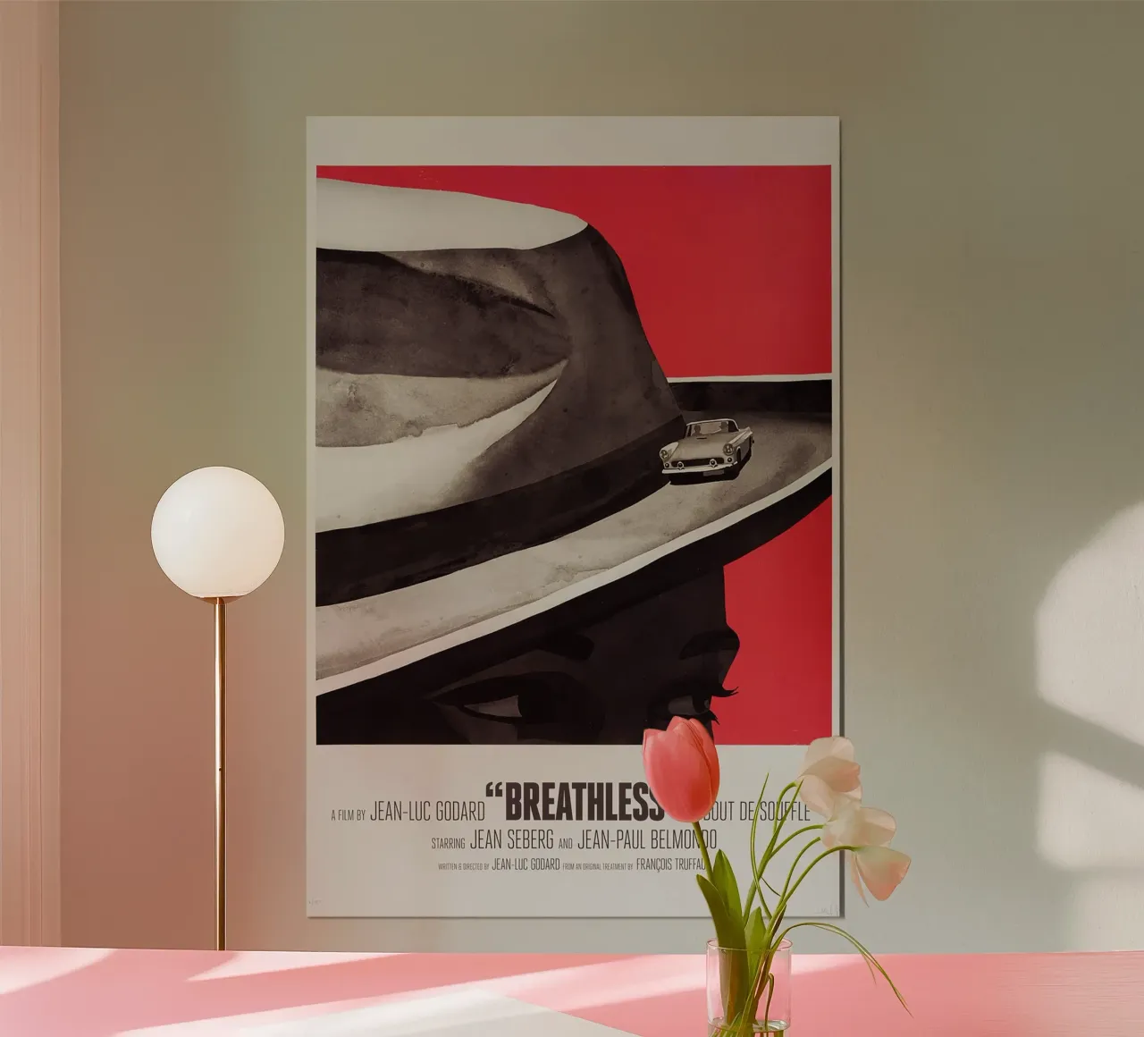 Breathless Movie (A bout de souffle) poster da Attaboy Dsgn