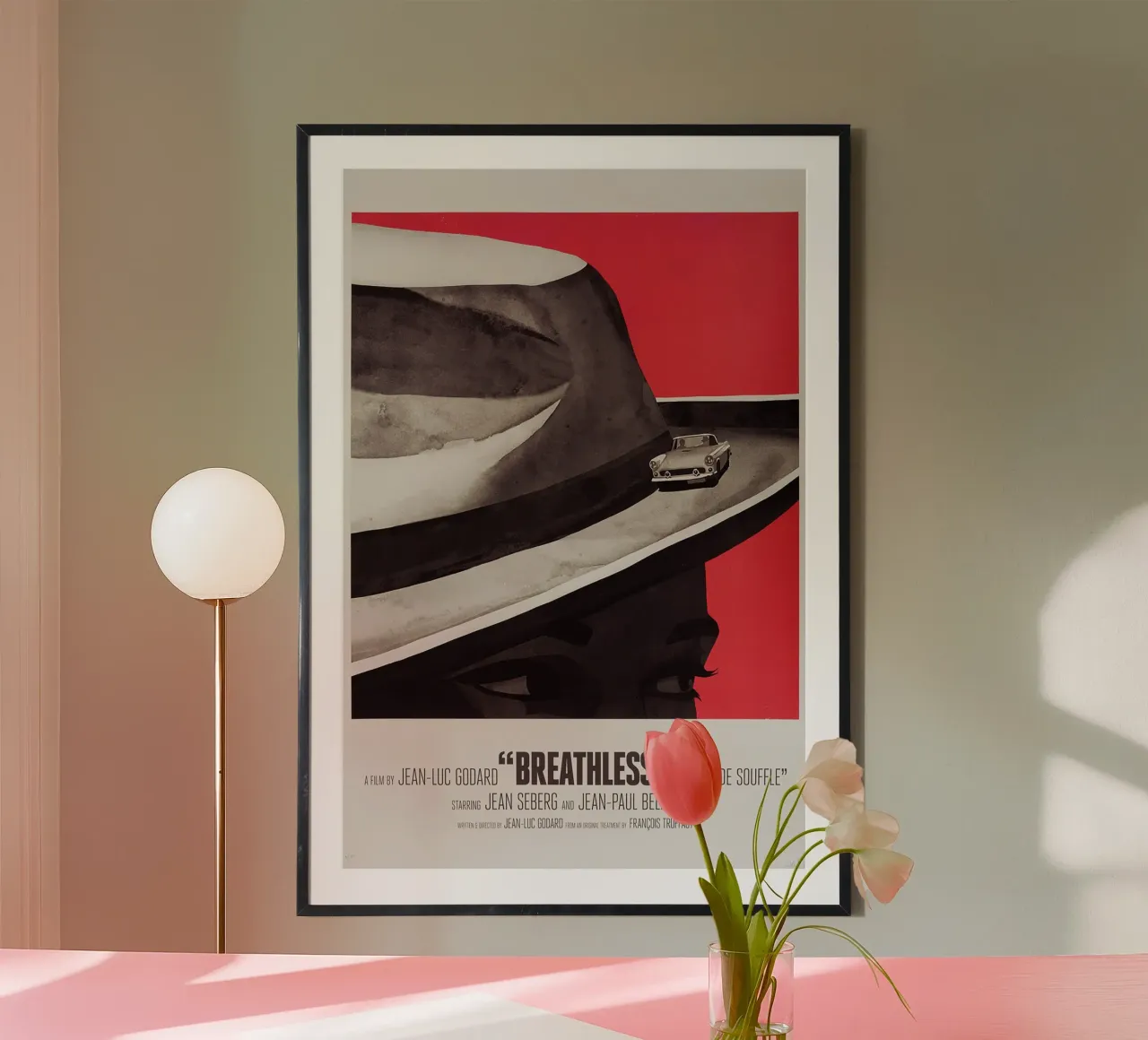 Breathless Movie (A bout de souffle) poster da Attaboy Dsgn