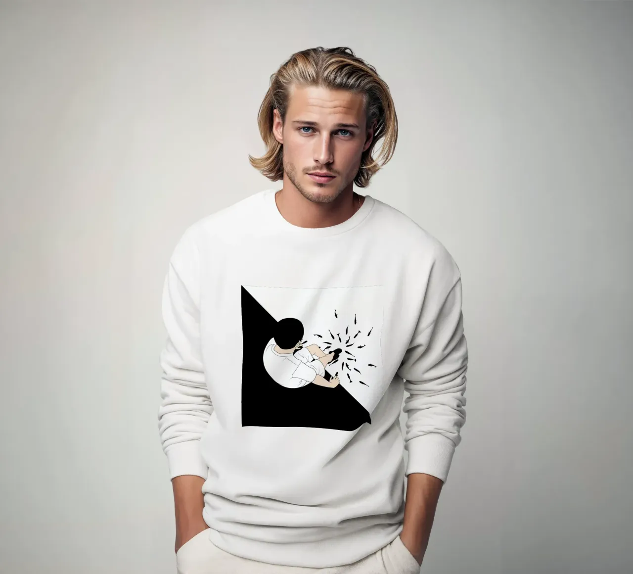 Fireworks felpa da Ruei