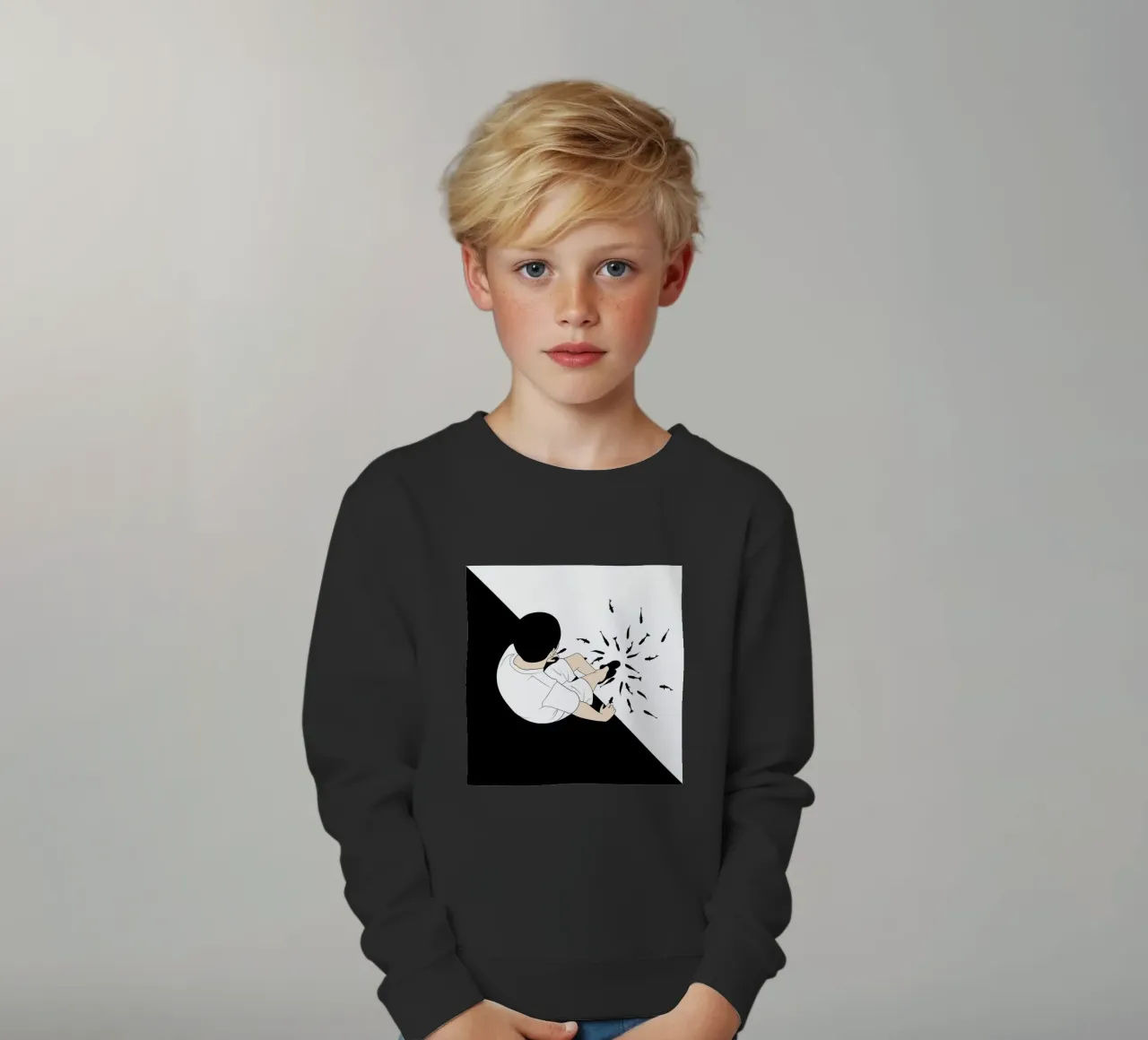 Fireworks felpa bambino da Ruei