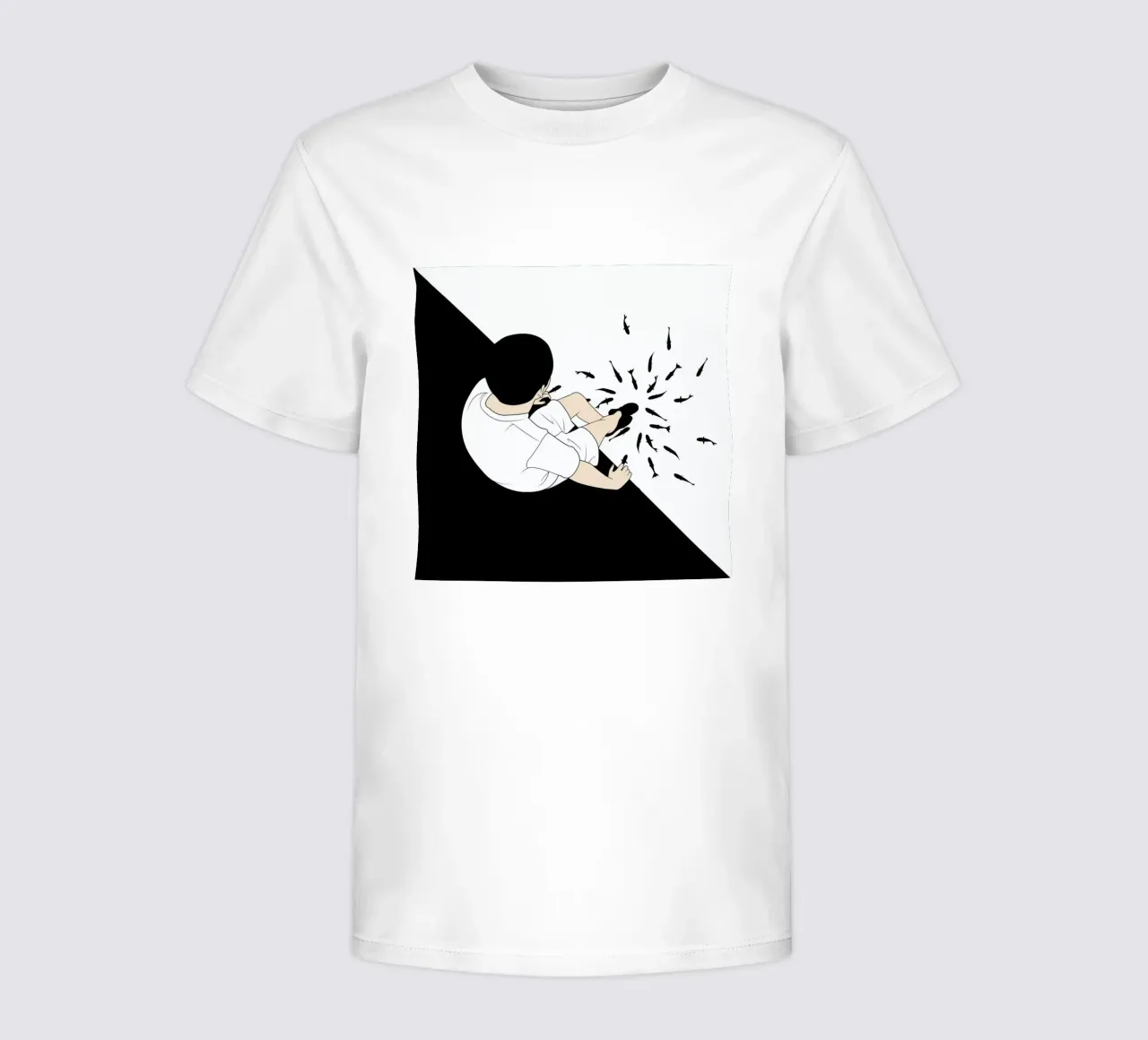 Fireworks kids t-shirt by Ruei