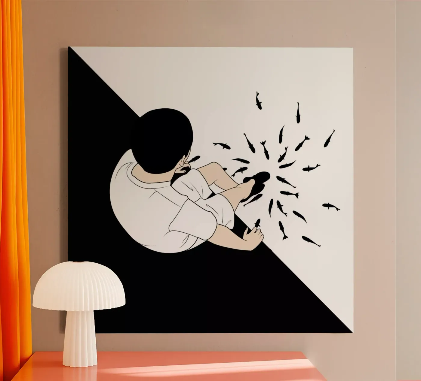 Fireworks tela da Ruei