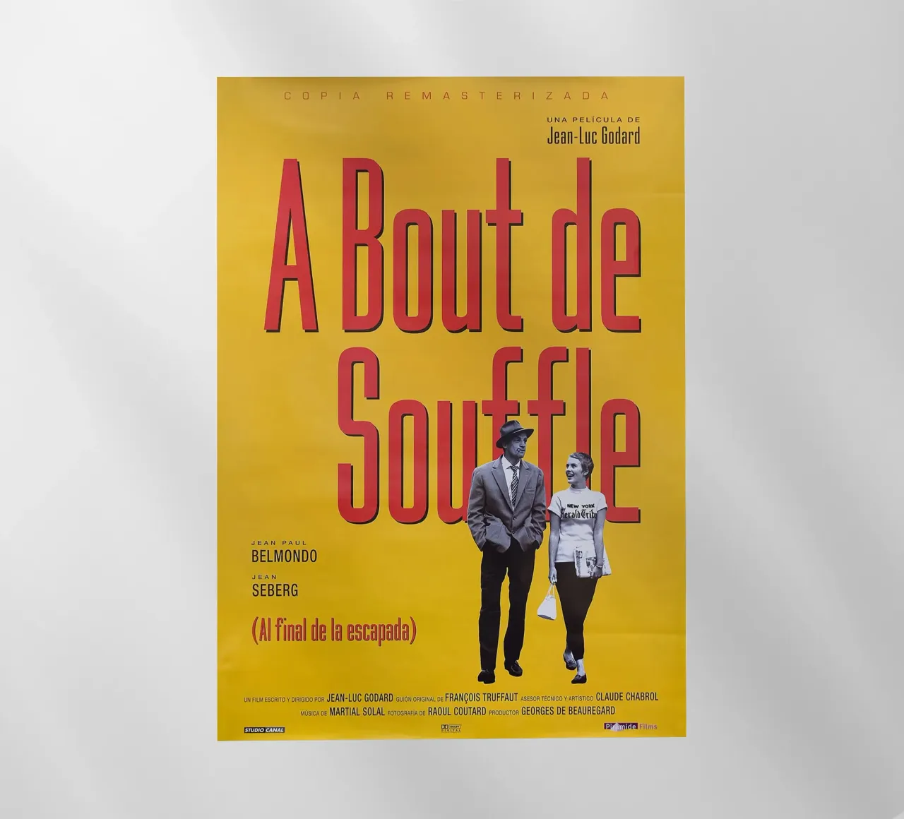 A bout de souffle (Breathless Movie) pellicola backlit da Attaboy Dsgn