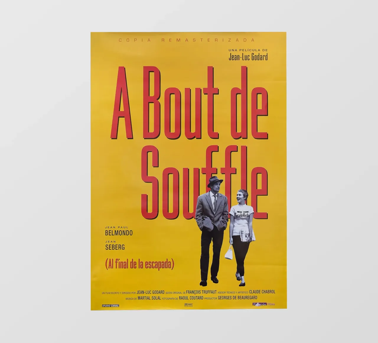 A bout de souffle (Breathless Movie) pellicola backlit da Attaboy Dsgn