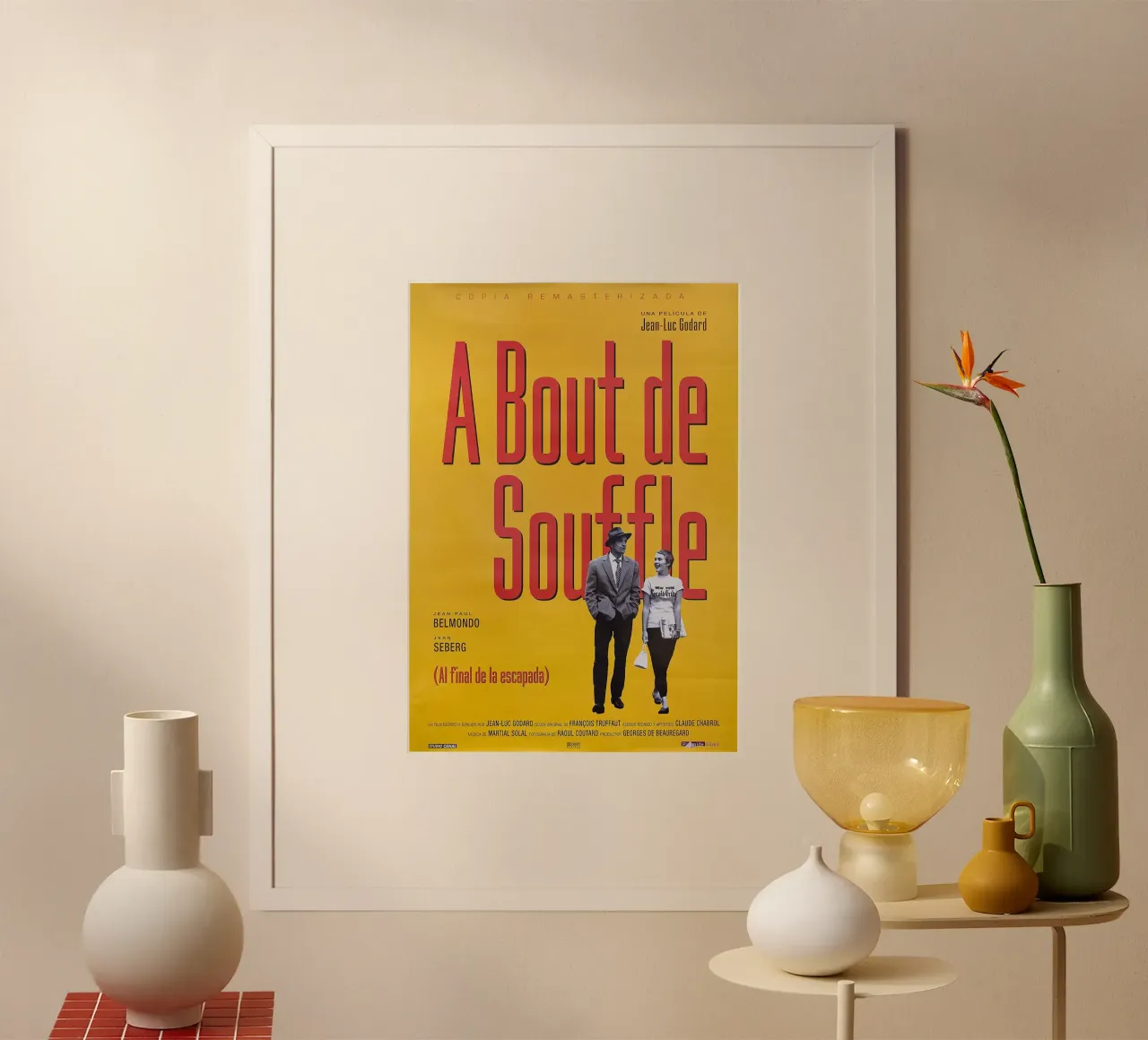 A bout de souffle (Breathless Movie) poster da Attaboy Dsgn