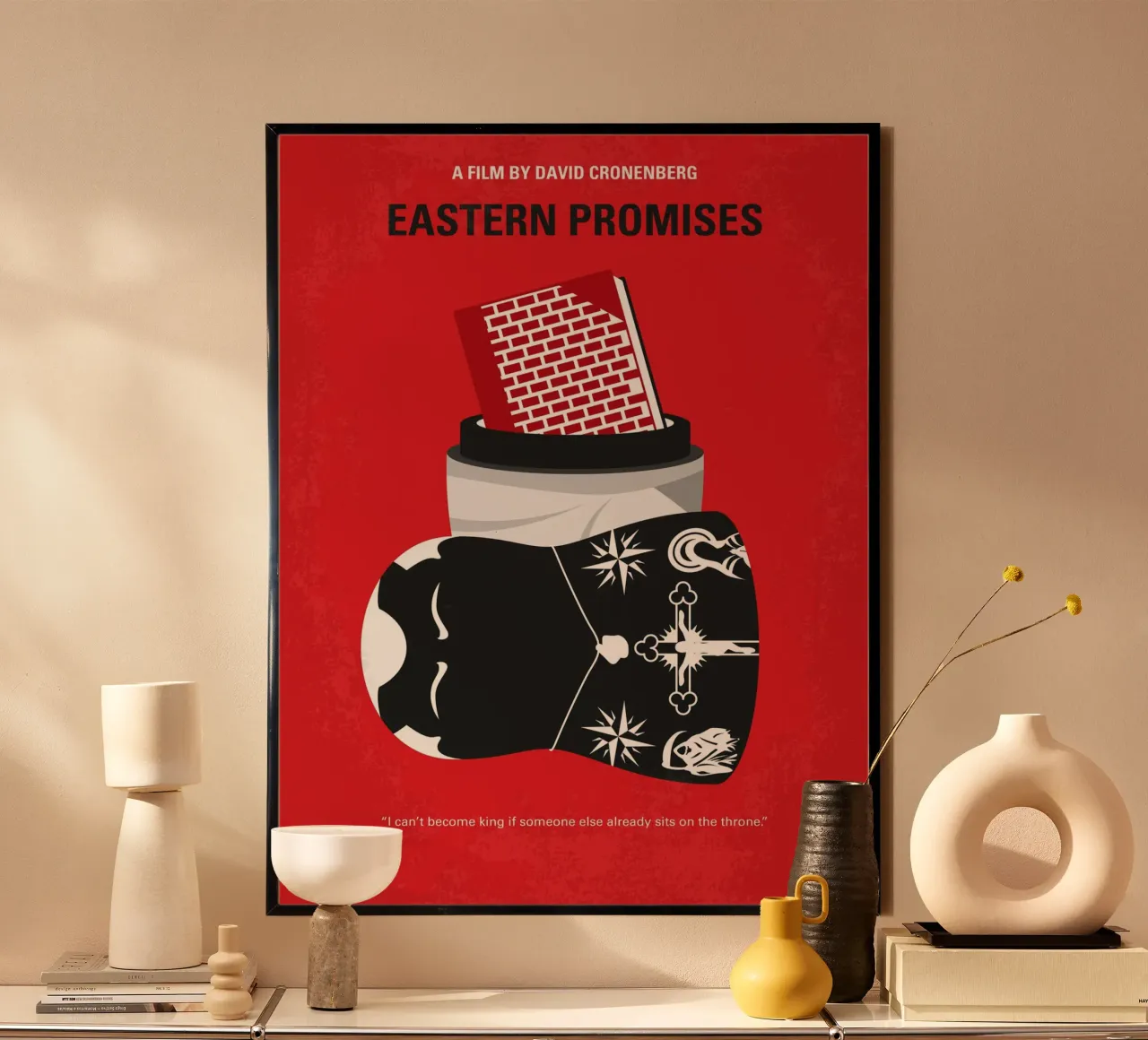 No969 My Eastern Promises minimal movie poster poster con telaio in plastica da Chungkong