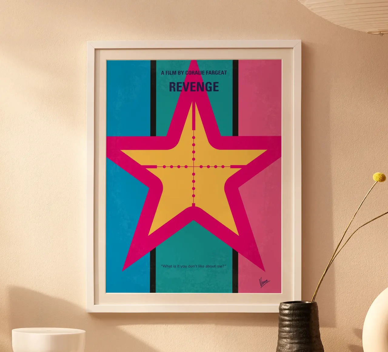 No970 My Revenge minimal movie poster poster da Chungkong