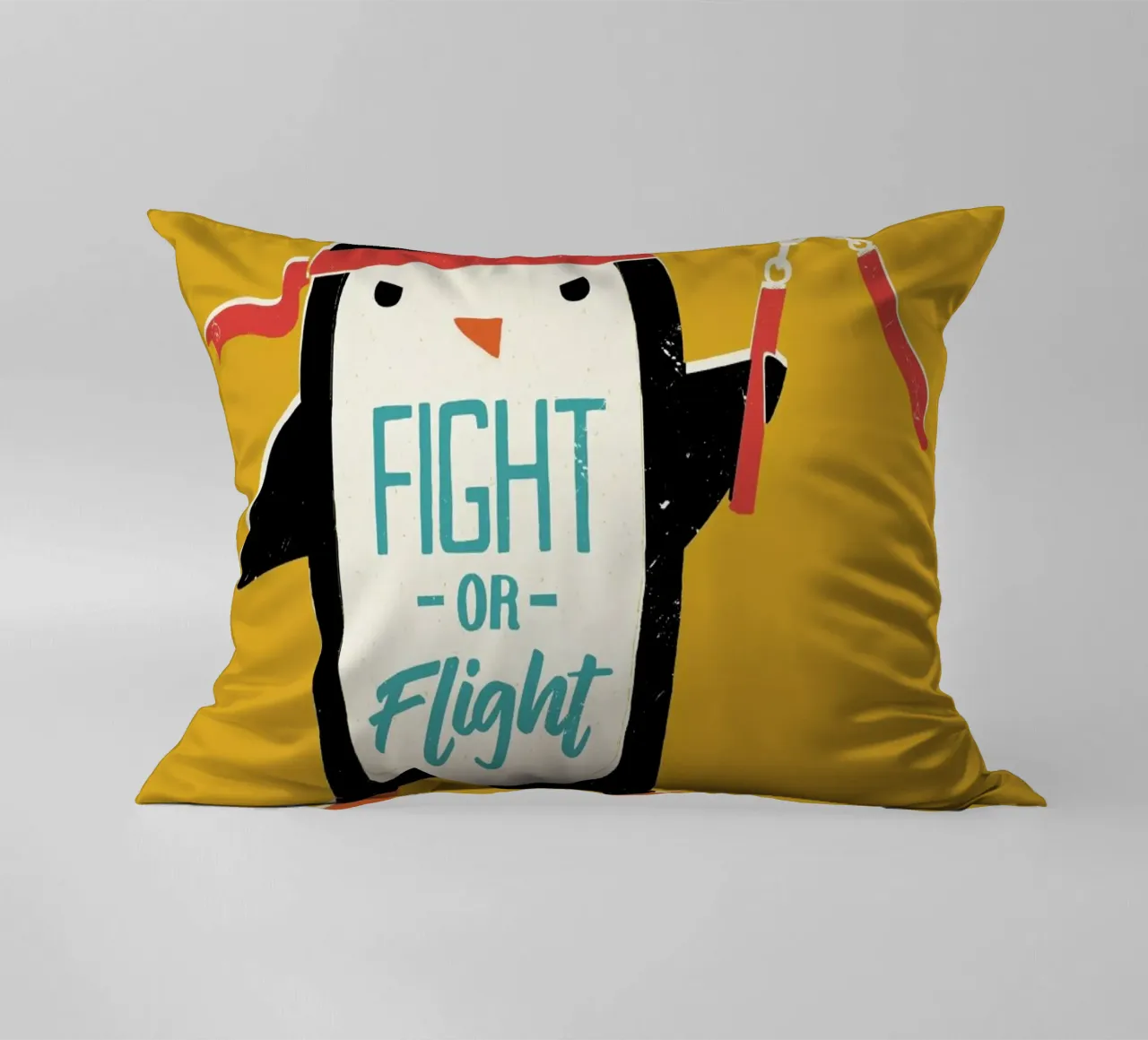 Fight Or Flight cuscino da DinoMike