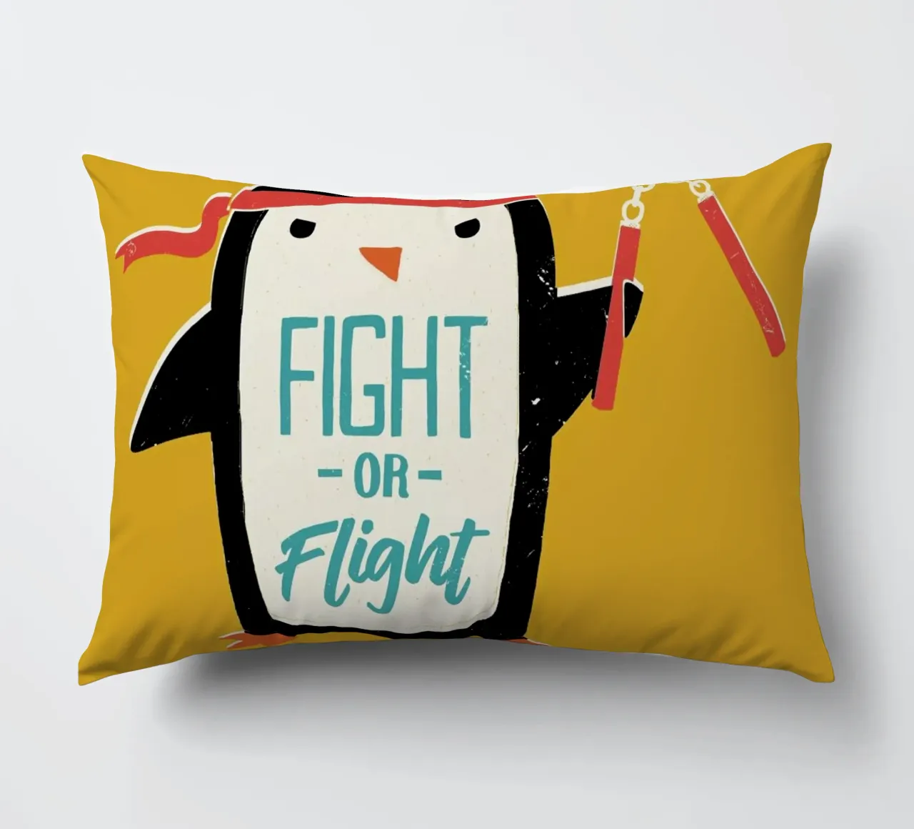 Fight Or Flight cuscino da DinoMike