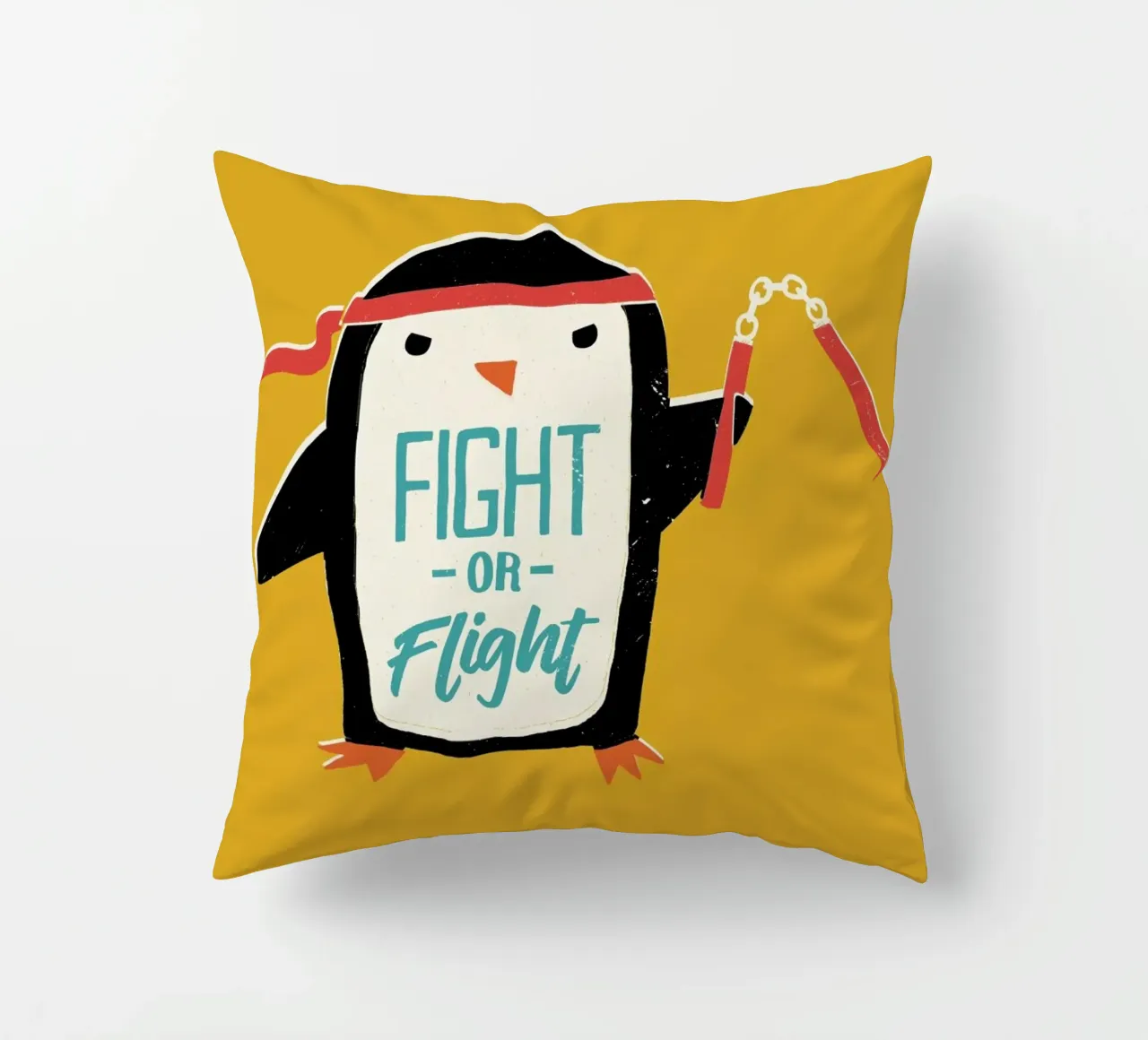Fight Or Flight cuscino da DinoMike