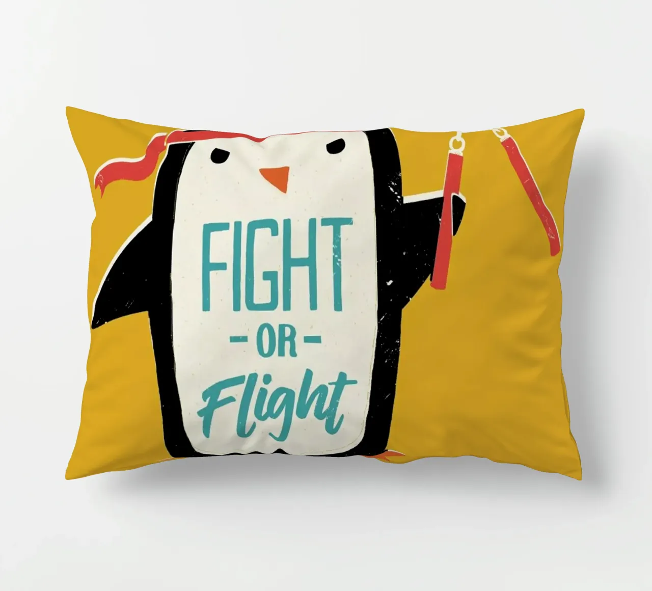 Fight Or Flight cuscino da DinoMike