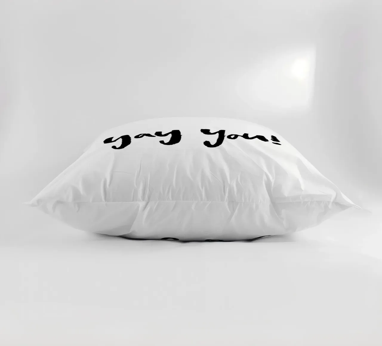 Yay You cuscino da Brushmeetspaper