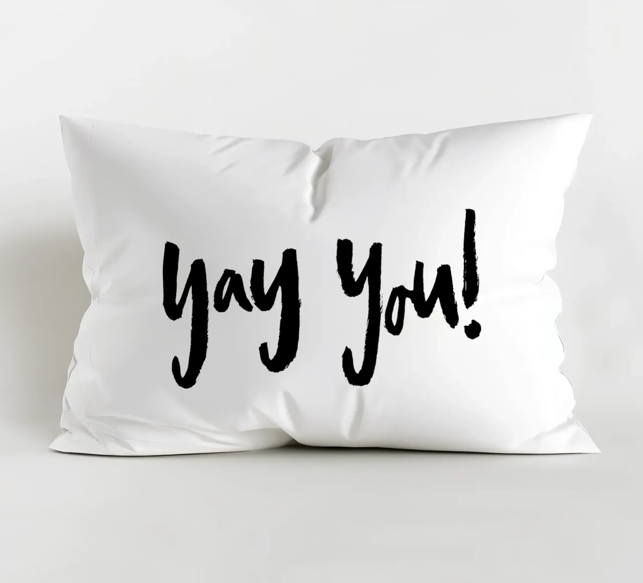 Yay You cuscino da Brushmeetspaper