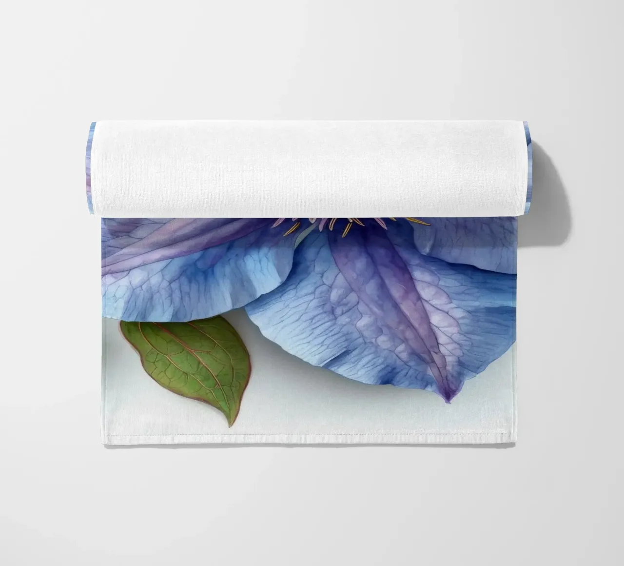 Fiore di clematide 3 telo mare da Bold Blooms