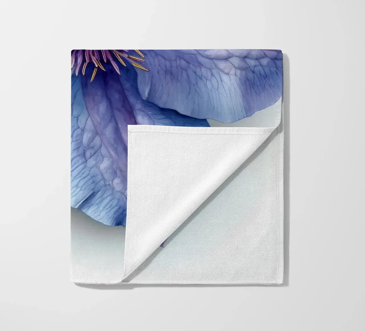 Fiore di clematide 3 telo mare da Bold Blooms