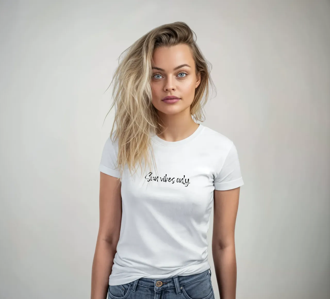 Sun Vibes Only t-shirt da donna da treechild