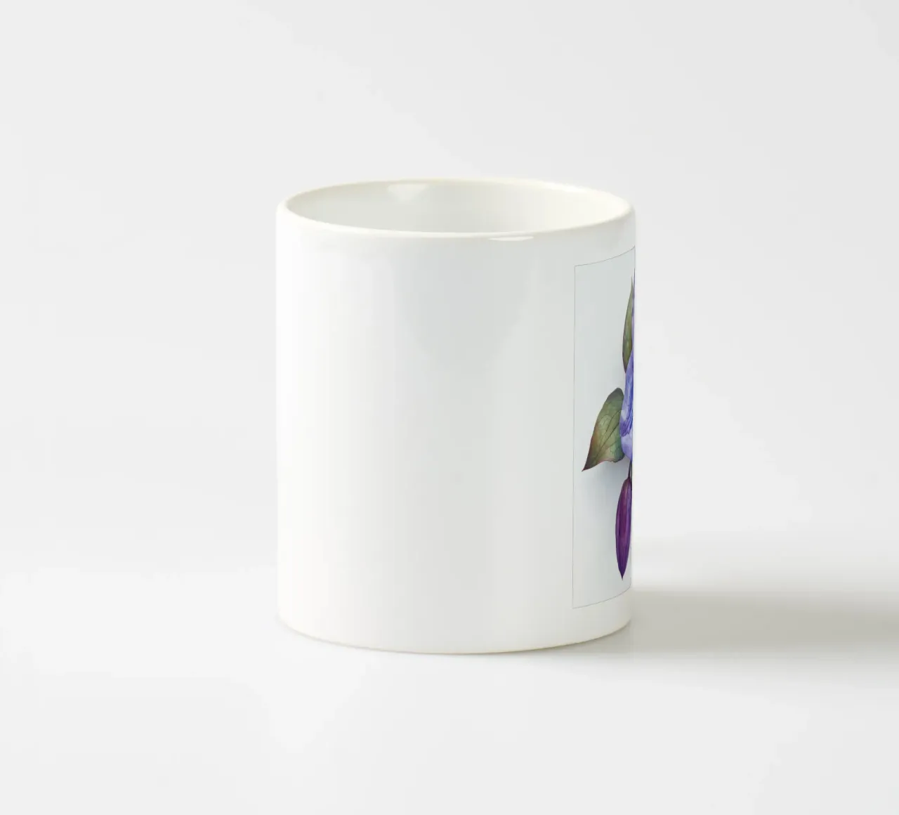 Fiore di clematide 4 tazza in ceramica da Bold Blooms