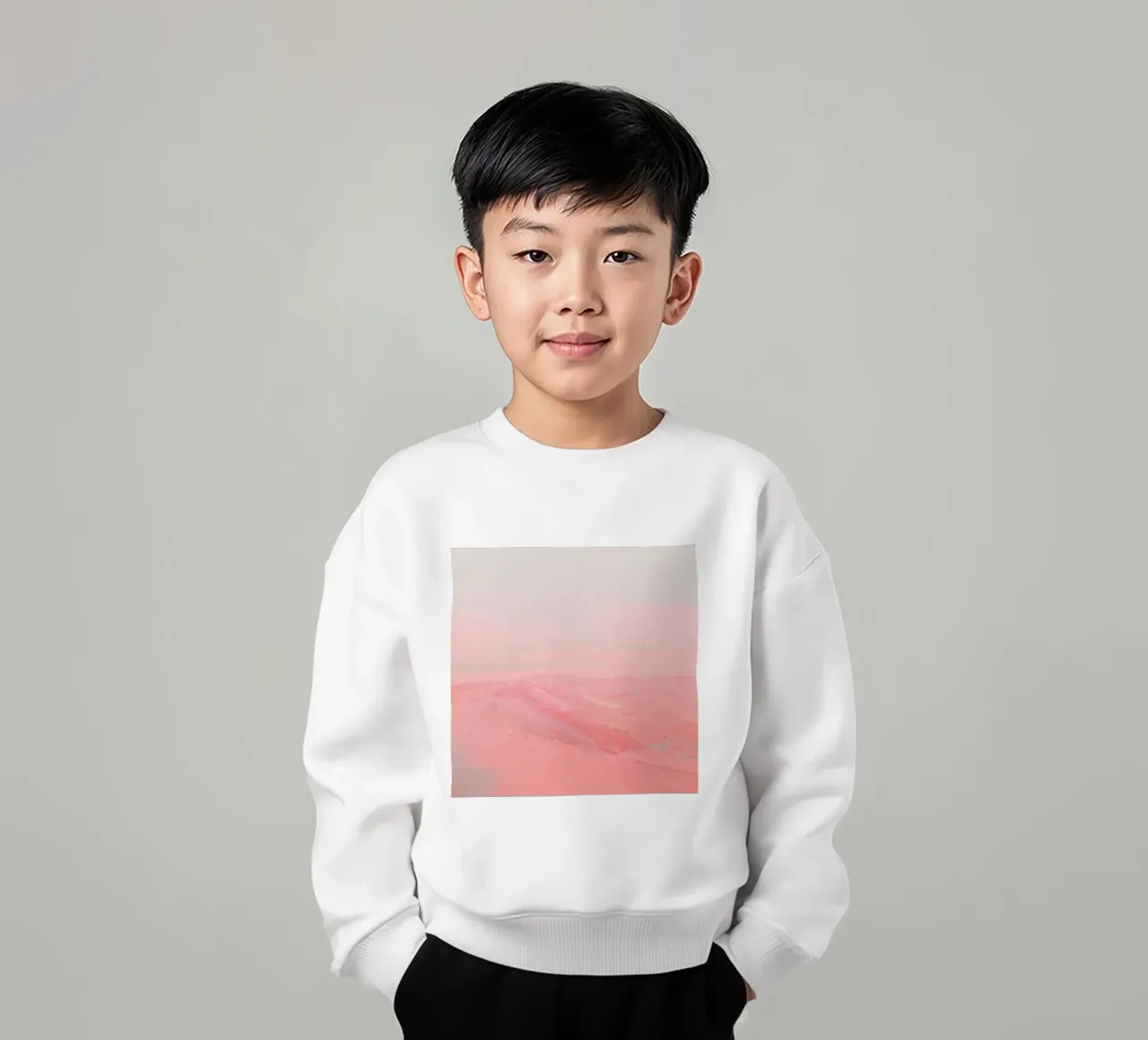 Chemin Rose kids sweatshirt by Ruei