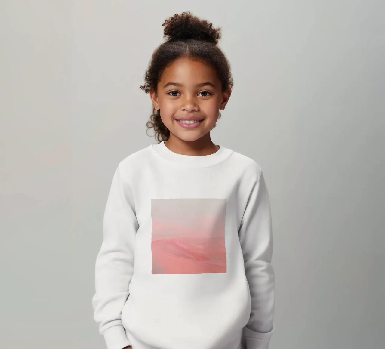 Chemin Rose kids sweatshirt by Ruei