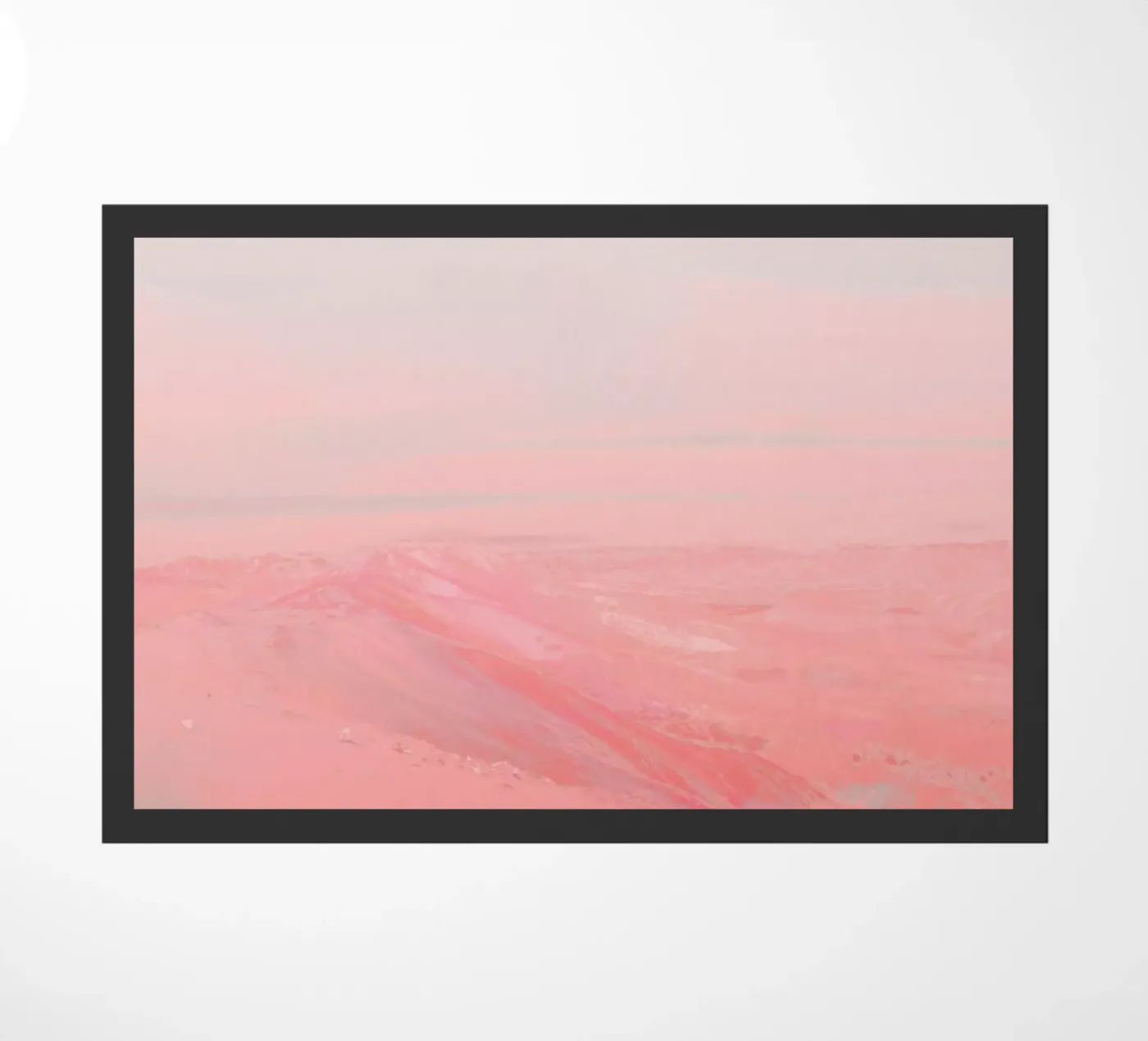 Chemin Rose doormat by Ruei