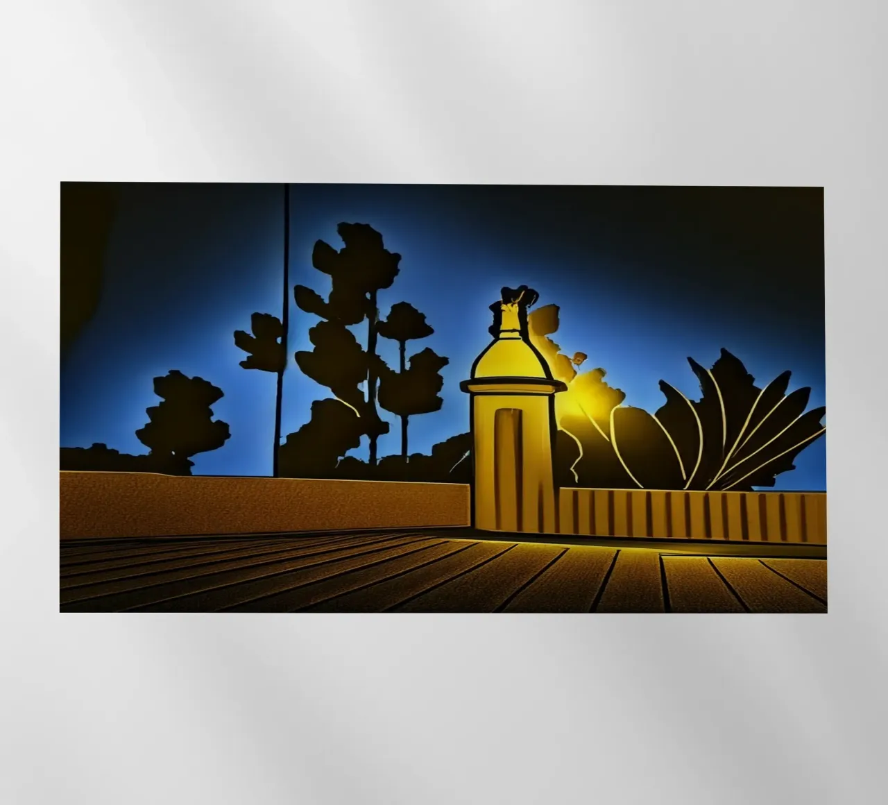 Lungomare_Teneriffa_3 pellicola backlit da Abstract Art by LK