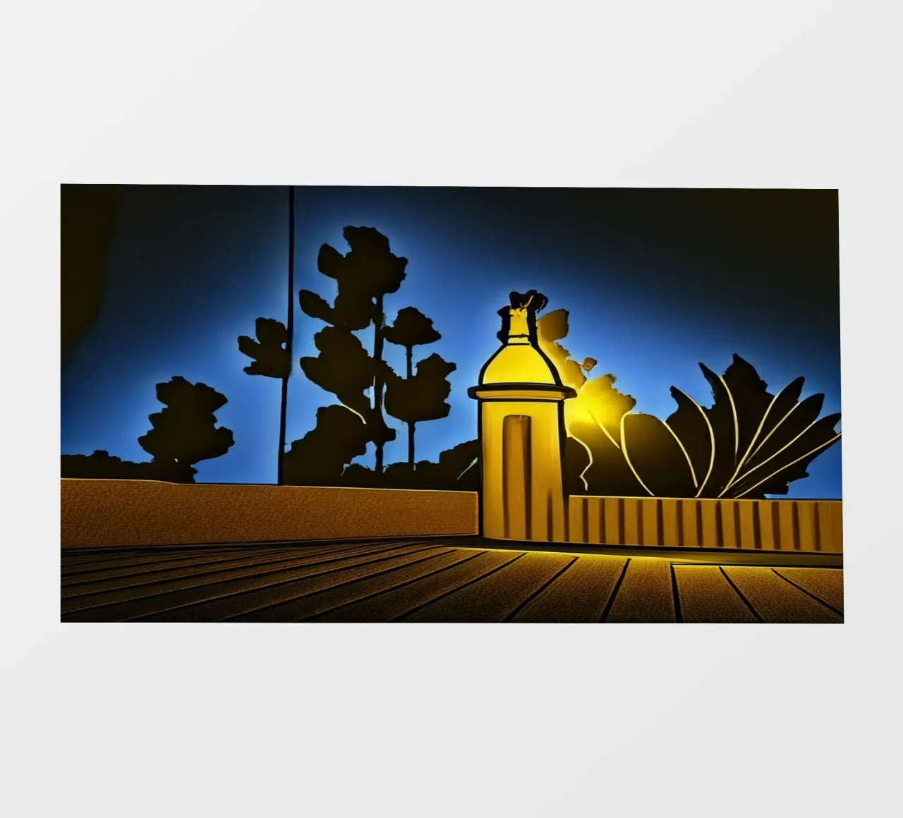 Lungomare_Teneriffa_3 pellicola backlit da Abstract Art by LK