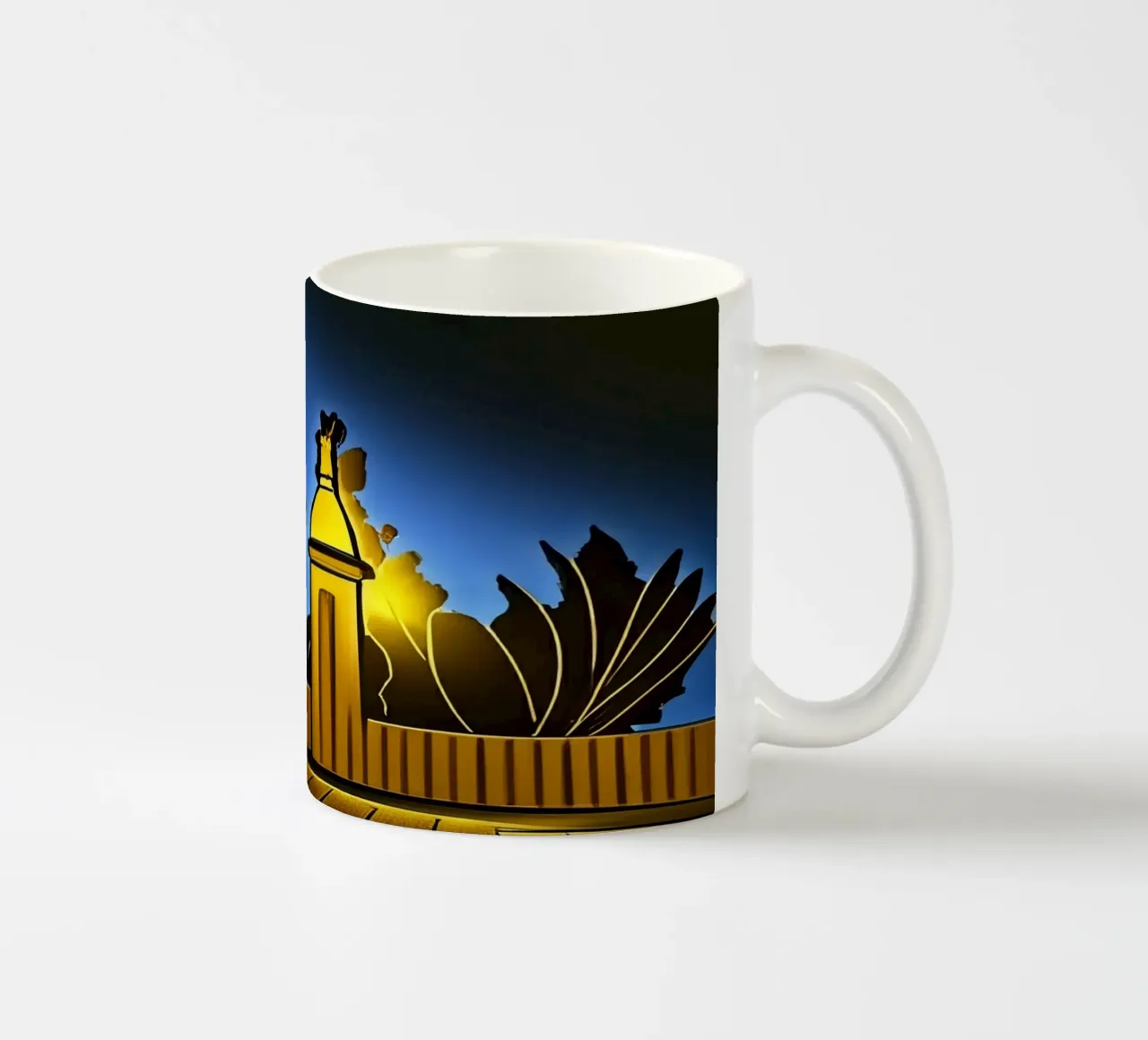 Lungomare_Teneriffa_3 tazza in ceramica da Abstract Art by LK