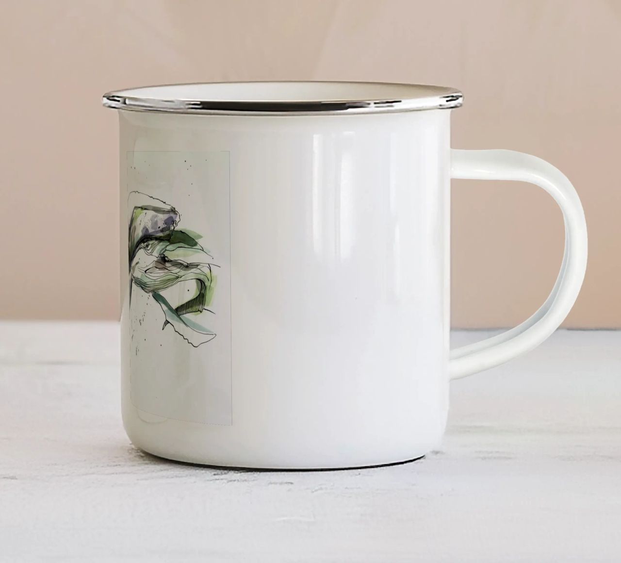 Wilkin & Winja tazza in smalto da WALLstories