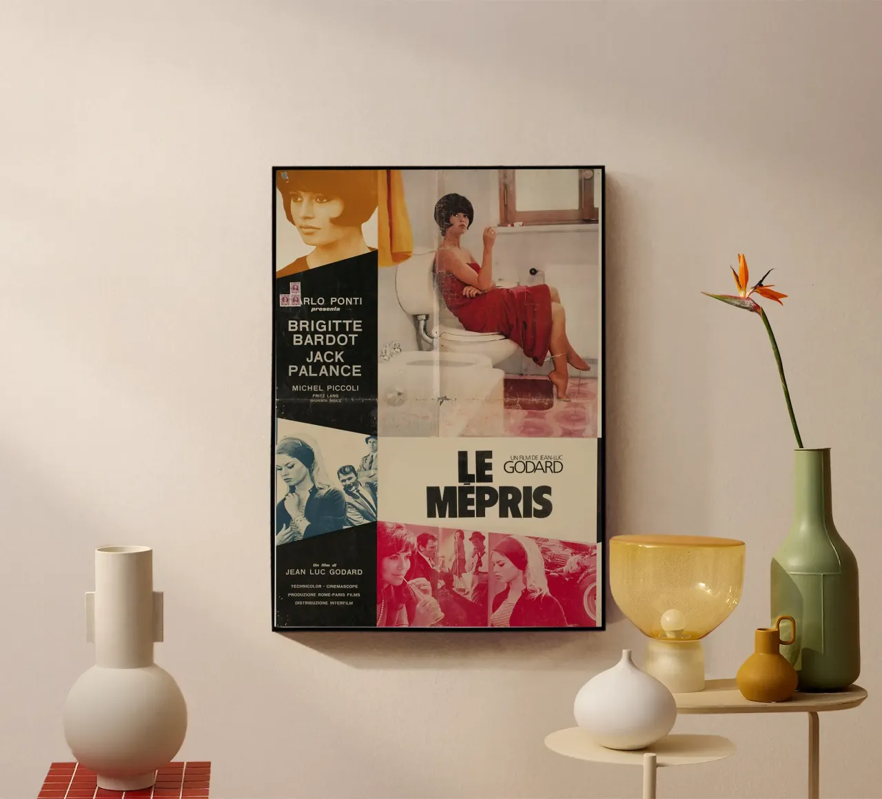 Contempt (Le Mepris) plexiglass da Attaboy Dsgn