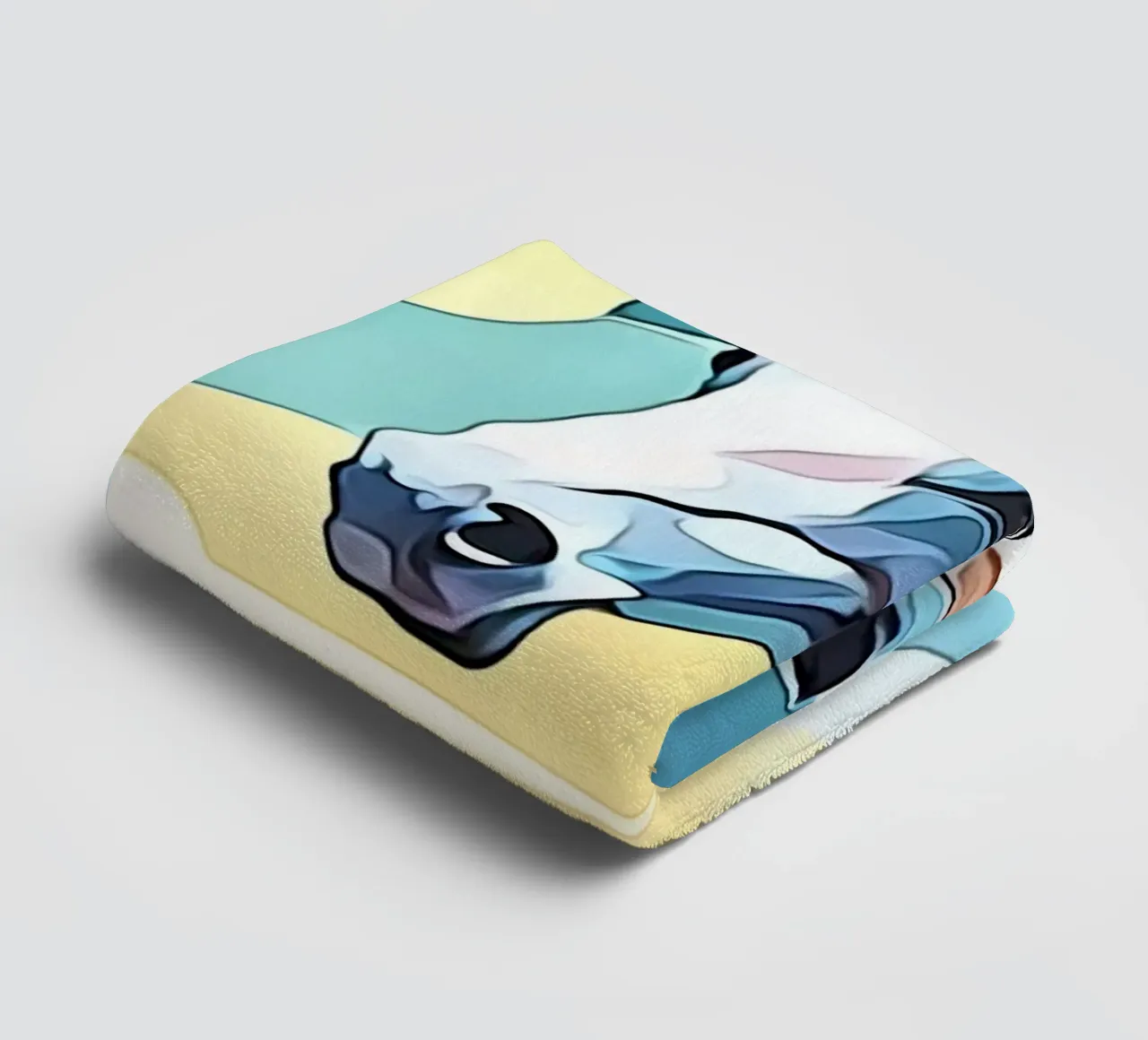 Cavalli in pastello #2 asciugamano da bagno da ZAMART - PopArt