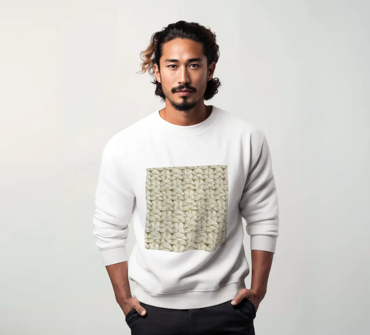 Wool Pattern sudadera de Curious Collections by Marielle Leenders