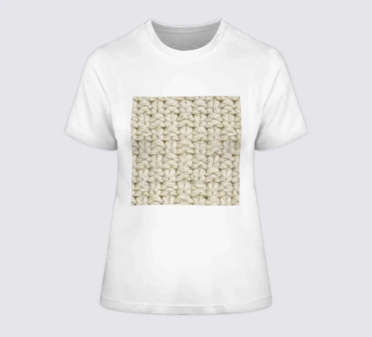 Wool Pattern t-shirt da donna da Curious Collections by Marielle Leenders