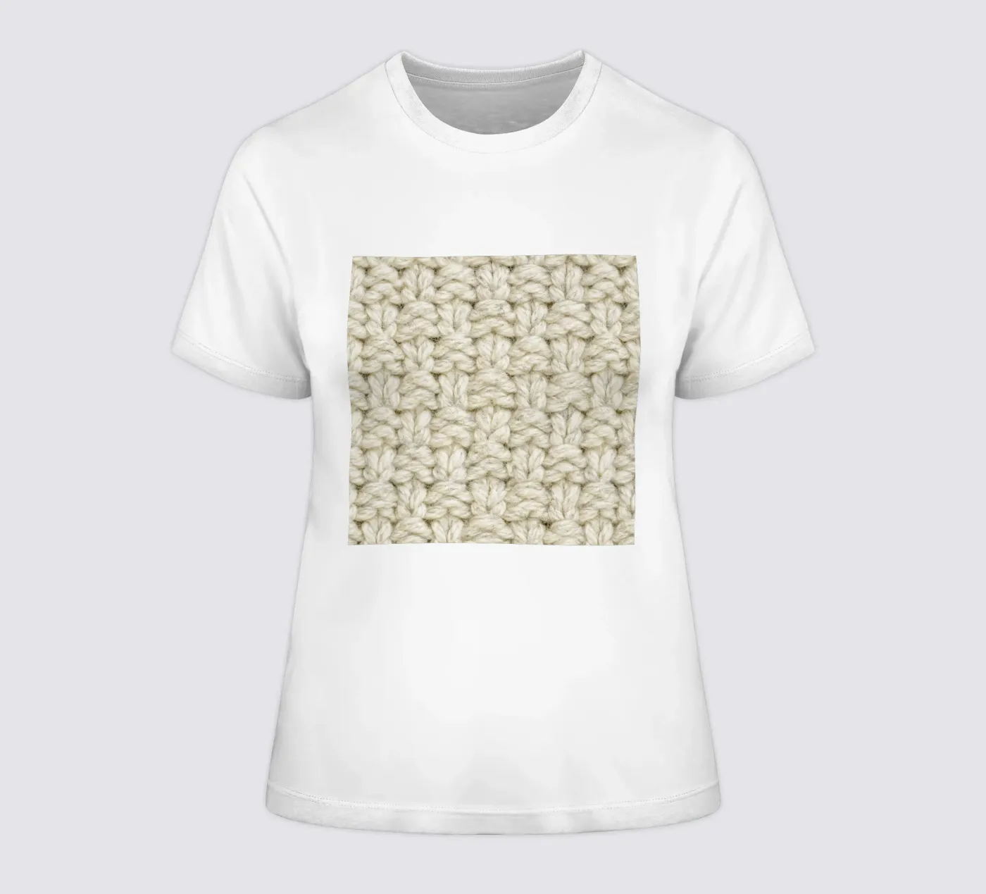 Wool Pattern t-shirt da donna da Curious Collections by Marielle Leenders