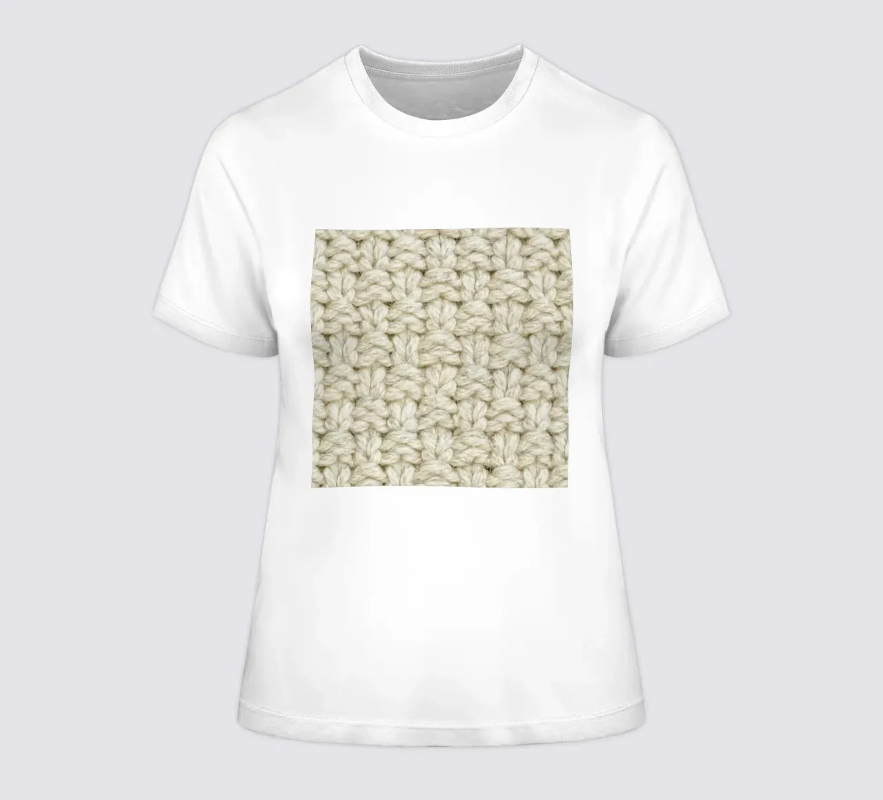 Wool Pattern t-shirt da donna da Curious Collections by Marielle Leenders
