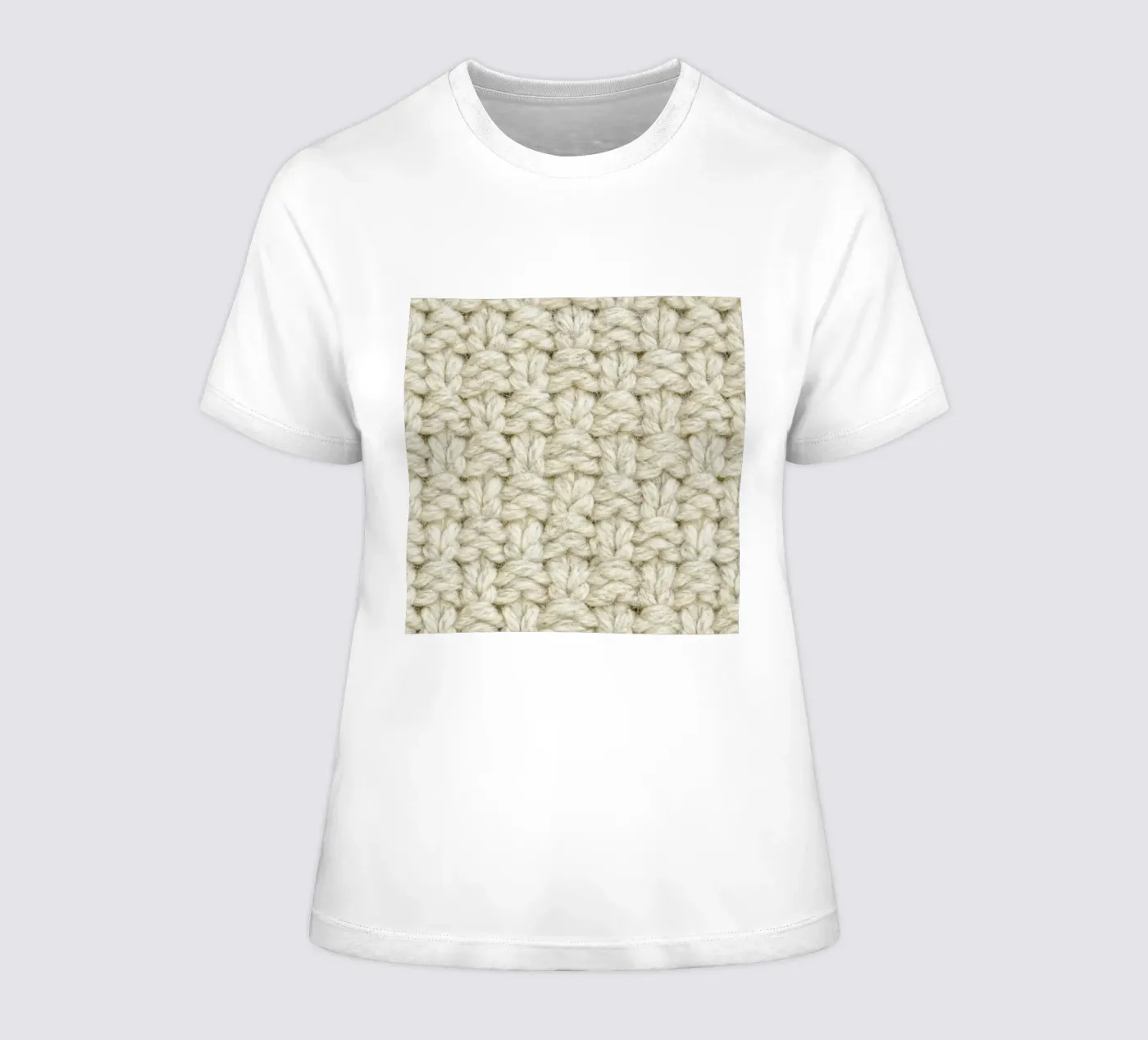 Wool Pattern t-shirt da donna da Curious Collections by Marielle Leenders