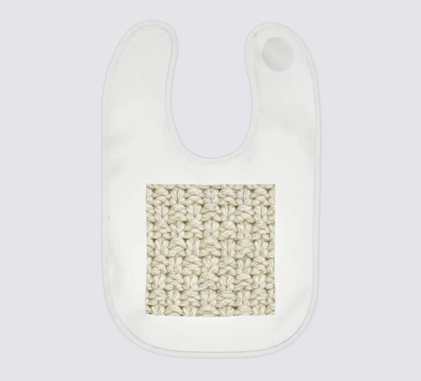 Wool Pattern Babylätzchen von Curious Collections by Marielle Leenders