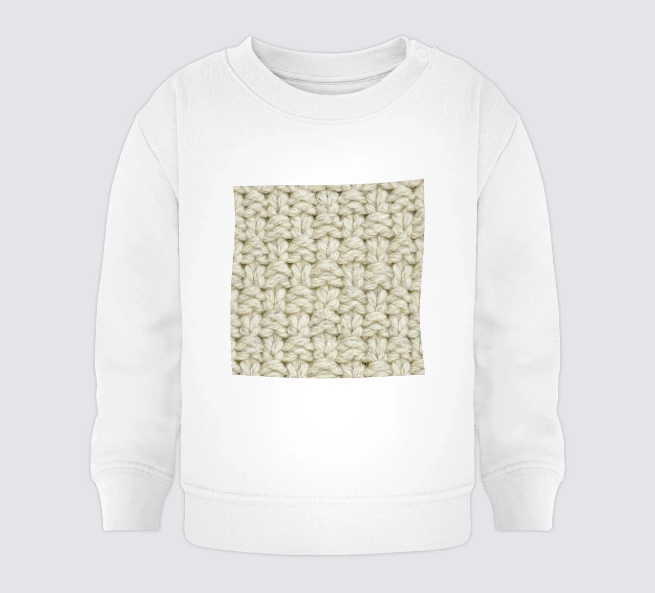 Wool Pattern felpa neonato da Curious Collections by Marielle Leenders