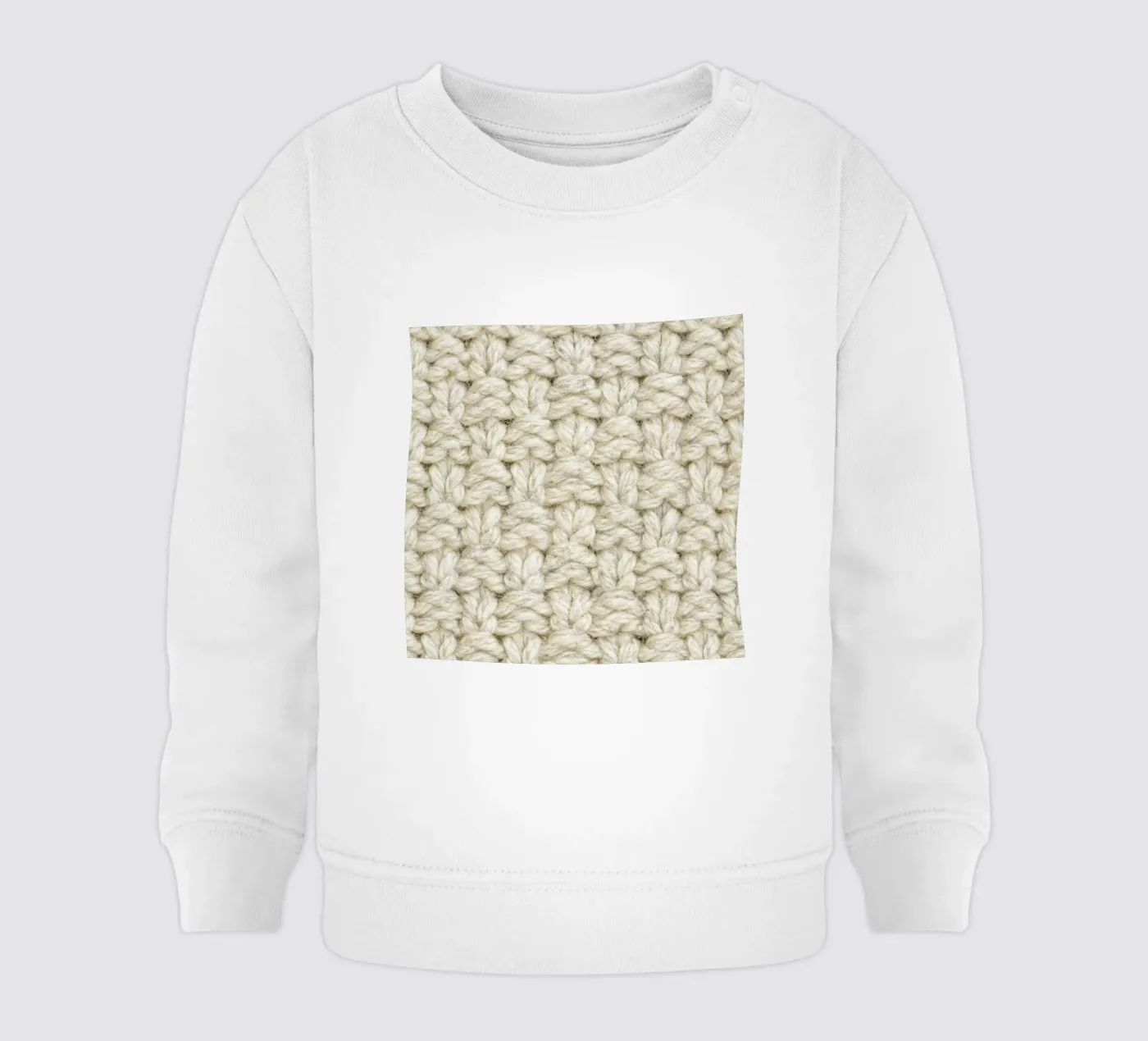 Wool Pattern sweat pour bébé de Curious Collections by Marielle Leenders