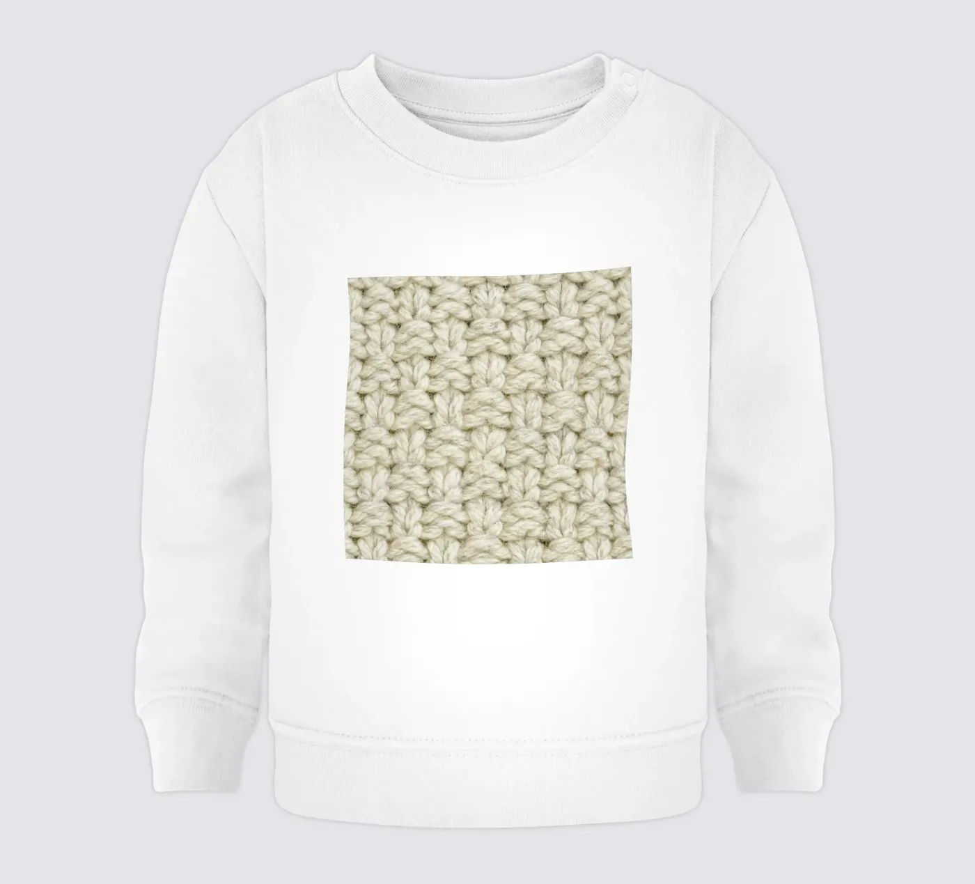 Wool Pattern sweat pour bébé de Curious Collections by Marielle Leenders