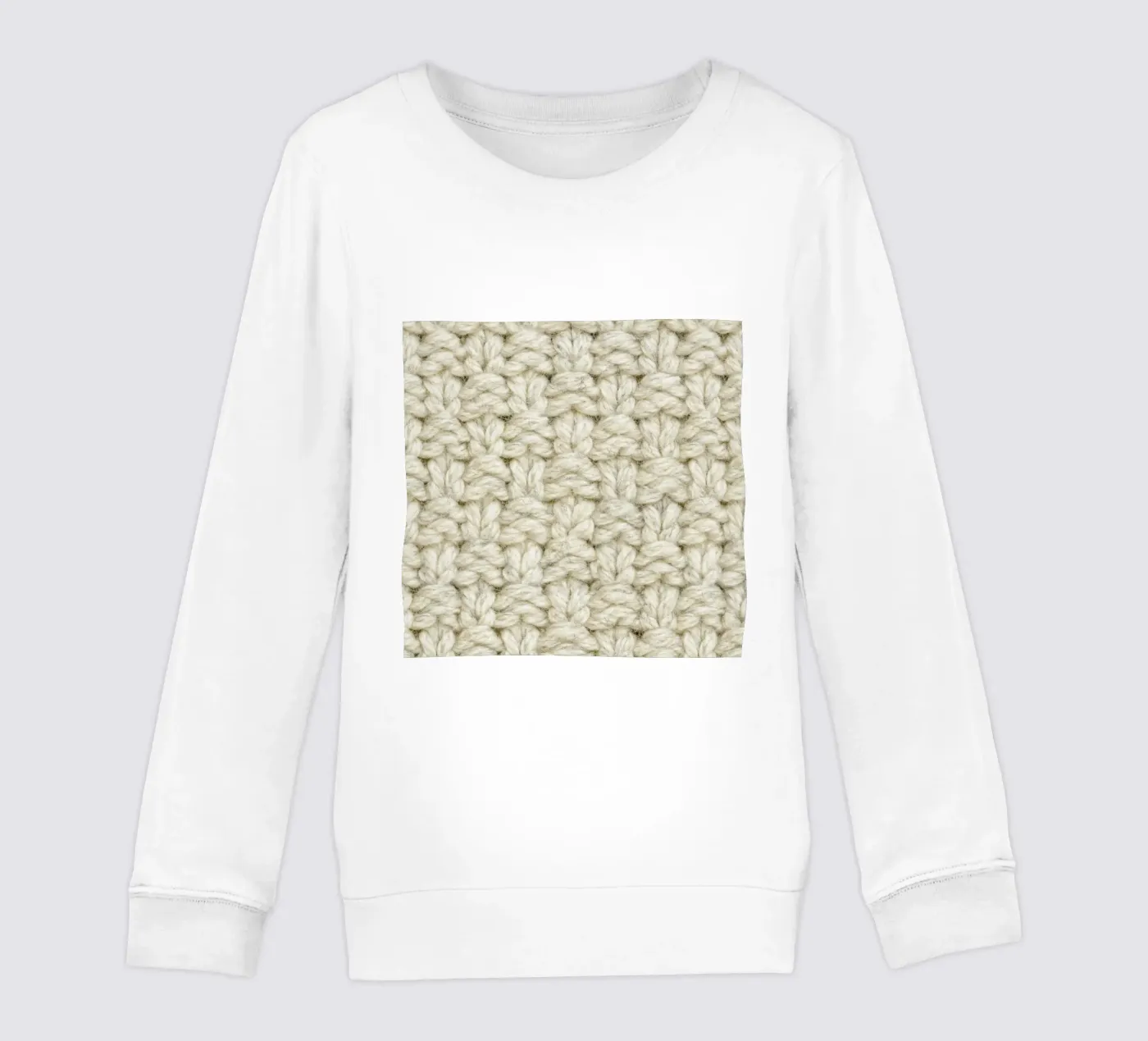 Wool Pattern kinder sweatshirt van Curious Collections by Marielle Leenders