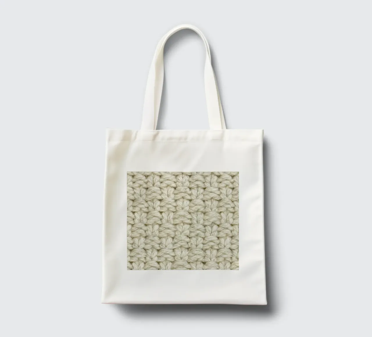 Wool Pattern borsa in juta da Curious Collections by Marielle Leenders